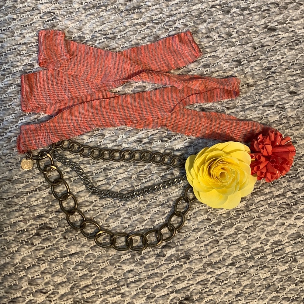 Missoni chain/tie belt.